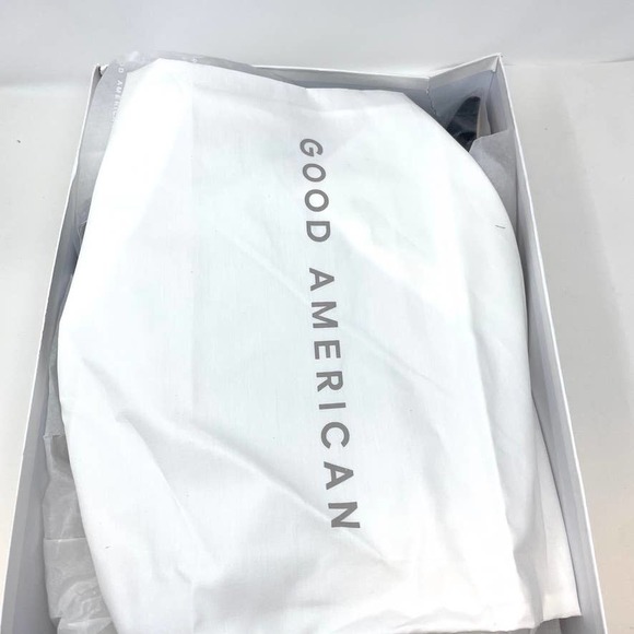 Good American Suede Pointed Toe Scandal Ankle Booties In Black Size 9.5 New - Picture 10 of 12